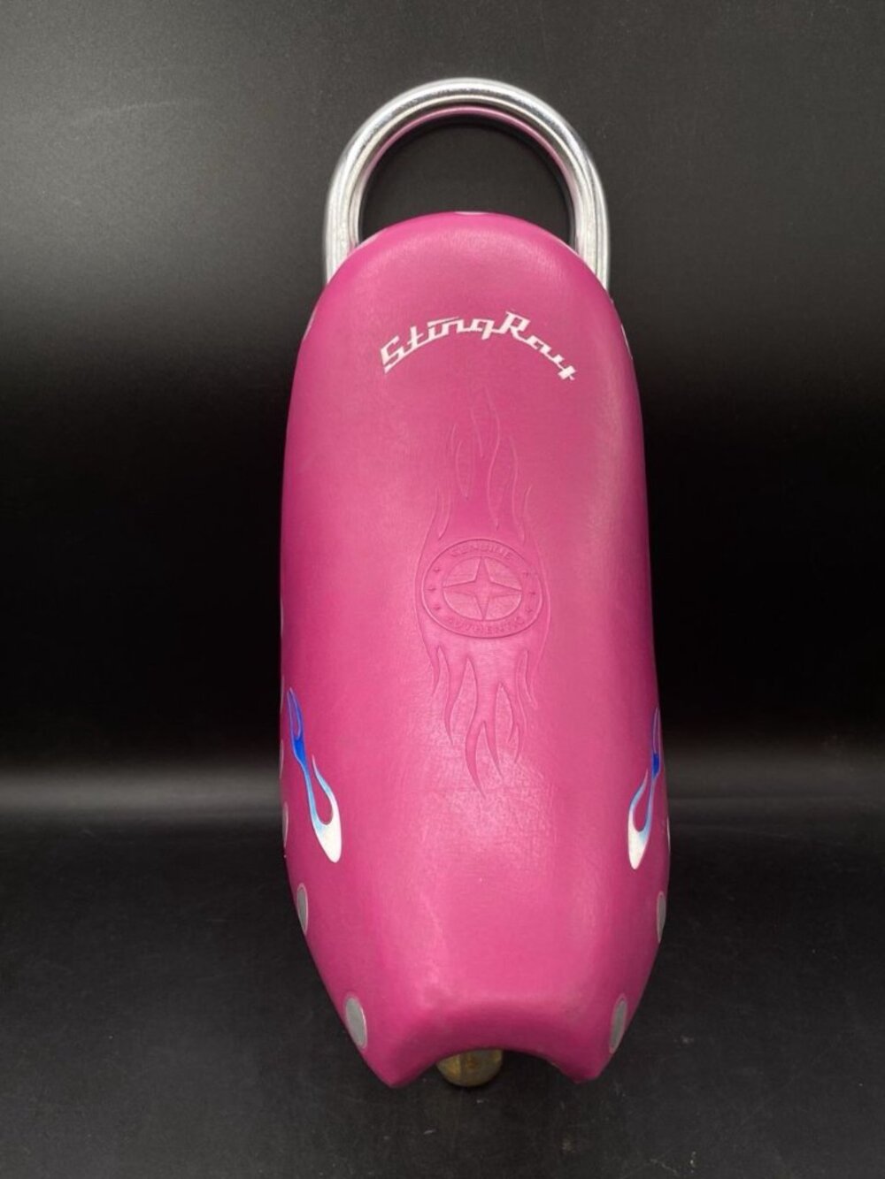 OCC Schwinn Stingray Chopper Pink Seat Saddle With Post 28.6 MM Junior - Picture 2 of 10